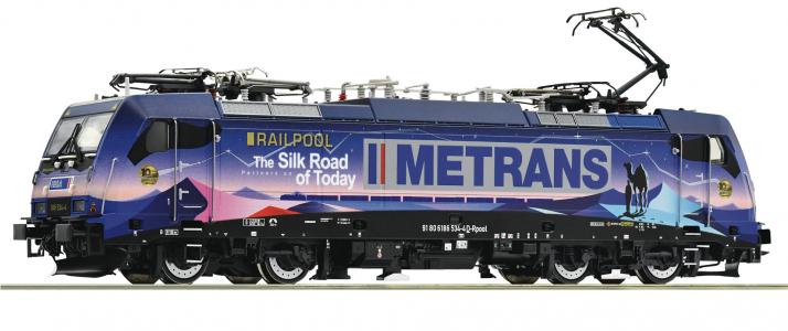 71982 Roco E-lok Railpool BR 186 534 van Metrans DCC Sound