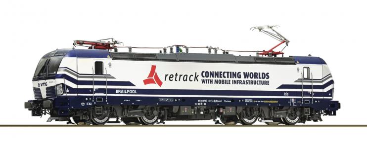 70729 Roco E-lok Vectron 193 817-4 VTG/ Retrack DCC Sound