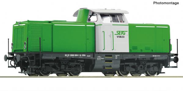 52563 Roco Diesellok V100.53 Salzburger Eisenbahn Transport Logistik (SETG)