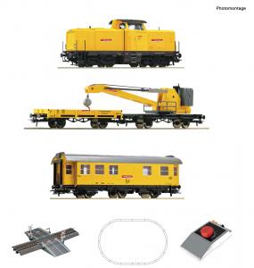 5100002 Roco Analoge startset Diesellocomotief met bouwkraan