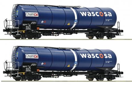 77046 Roco Set ketelwagens Wascosa ChemOil