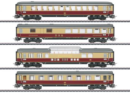 40851 Marklin Set Rheingold-rijtuigen "Tin Plate"