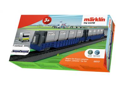 44117 Marklin wagenset Airport Jettainer My World 3+