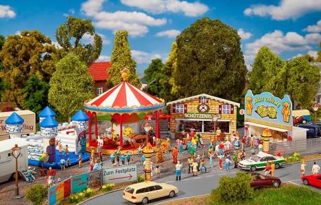 190070 Faller ACTIESET Kleine kermis 1/87