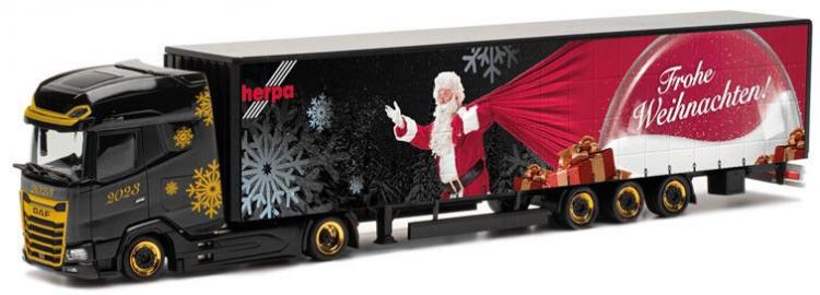 316392 Herpa DAF XG+ L.Sz. 15m Herpa Weihnachten / X-Mas 2023 1:87