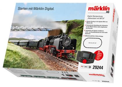 29244 Marklin Digitale startset "Nevenlijn met BR 24" Personentrein met geluid en MS3