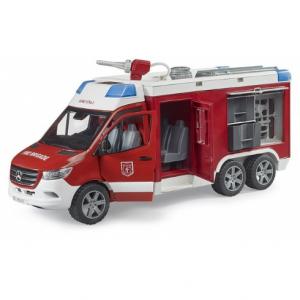 02680 Bruder Mercedes-Benz Brandweerauto met licht en geluid 1:16