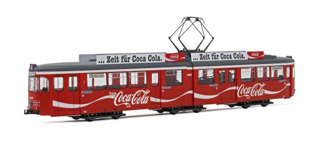 2861 Rivarossi Tram Duewag GT6 Coca-Cola IV-V