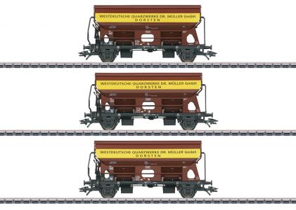 46335 Marklin Set zwenkdakwagens Tdgs DB