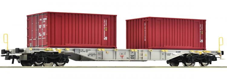 77345 Roco Containerdraagwagen AAE