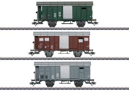 46568 Marklin Set goederenwagens met huifkar K3 SBB
