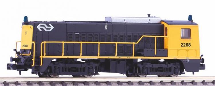 40448 Piko N Diesellok NS 2200 / 2268 Radiolok Geel Grijs