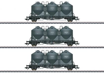 48264 Marklin Set Stofsilo wagons Kds 67 DB