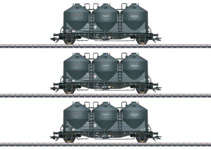 48264 Marklin Set Stofsilo wagons Kds 67 DB