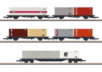 82664 Marklin Z Set containerwagens