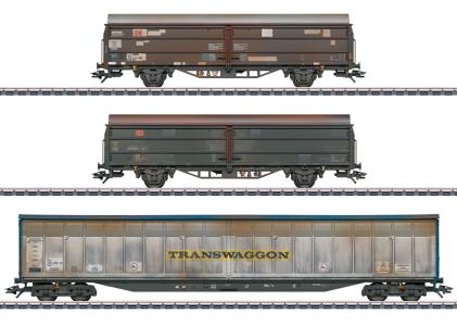 47349 Marklin Set schuifwandwagens MHI