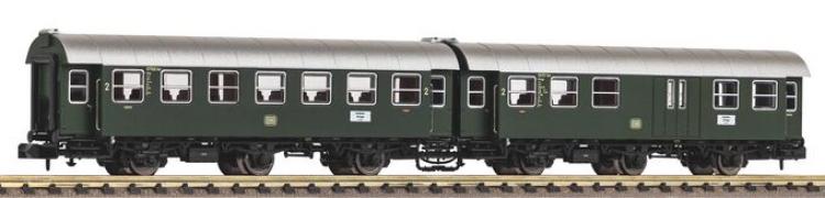 40762 Piko N 2-delige Set Umbauwagen B3yg & BD3yg DB III