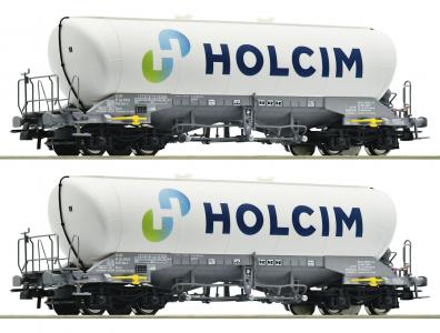 6600051 Roco Set Silowagens Holcim