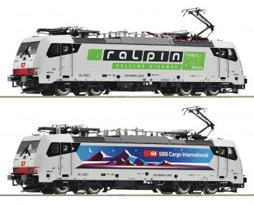 7500035 Roco E-lok BR 186 909-4 „Nightpiercer“ SBB/ RAlpin