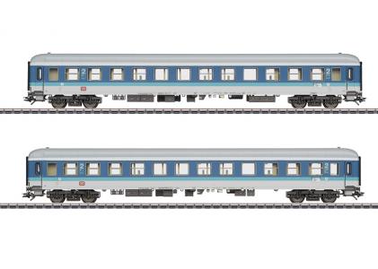 43901 Marklin Set personenrijtuigen InterRegio met binnenverlichting
