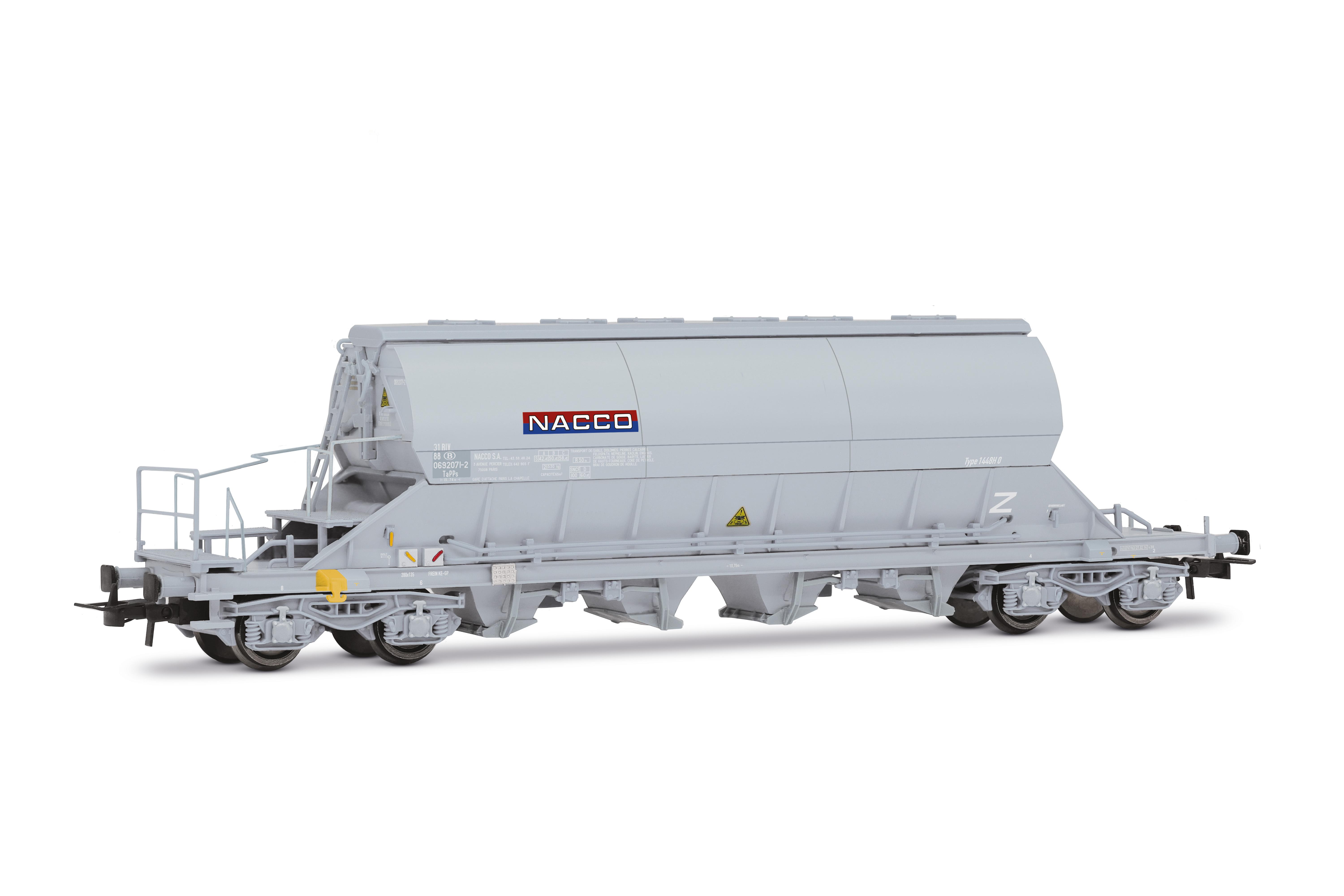 HRS6687 Rivarossi Taoos 4-axle Hopperwagen NACCO